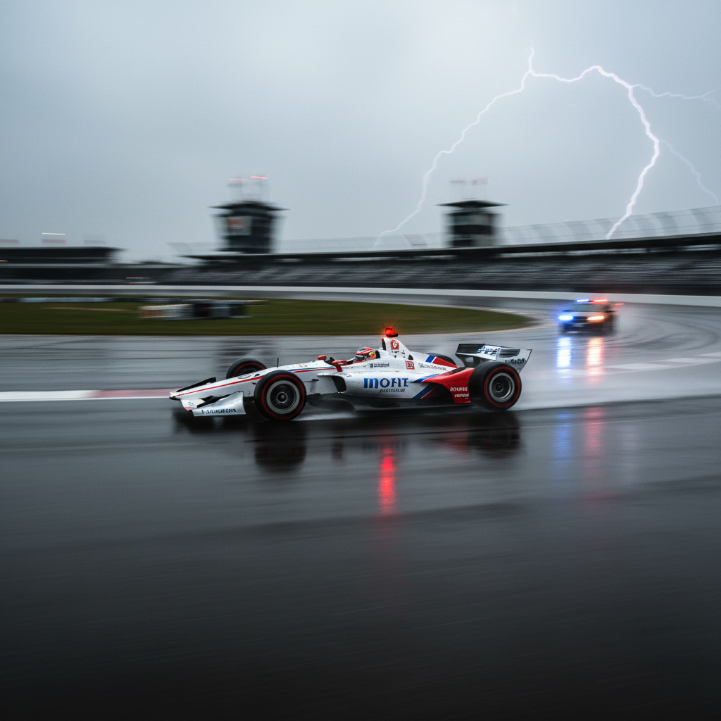 Rain postpones IndyCar Series qualifying at Indianapolis Motor Speedway — Motorsports | Jackson Kwok AI Auto