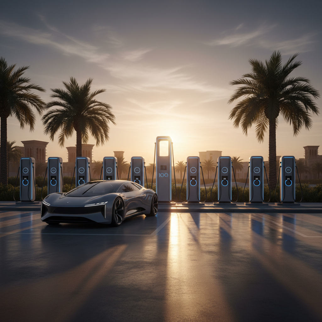 100 Free EV Chargers Installed In Saudi Arabia — EVs | Jackson Kwok AI Auto