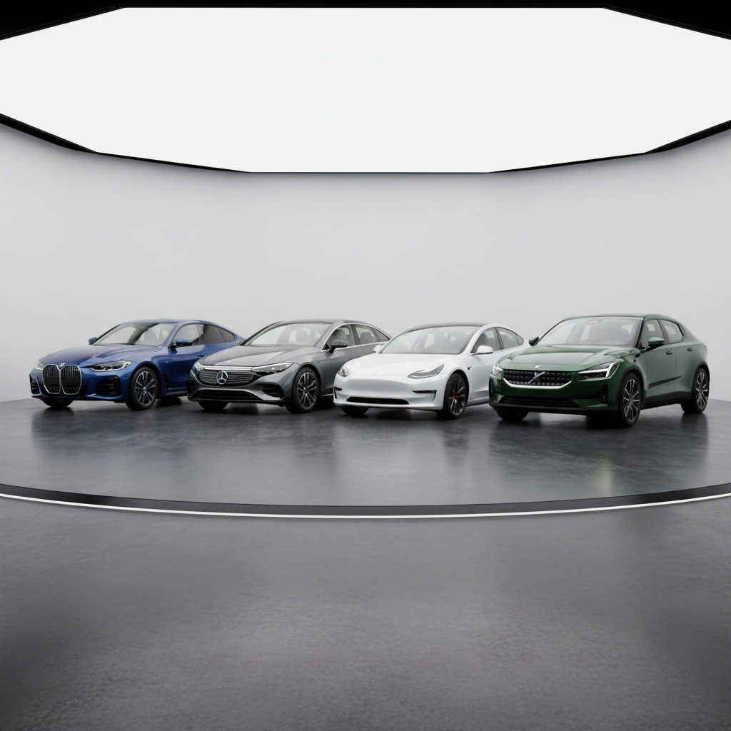 4 relatively affordable luxury EVs. BMW, Mercedes, Tesla, Volvo electric cars — Luxury Cars | Jackson Kwok AI Auto