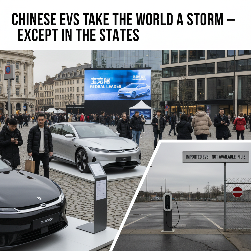 Chinese EVs take the world by storm — except in the United States — EVs | Jackson Kwok AI Auto