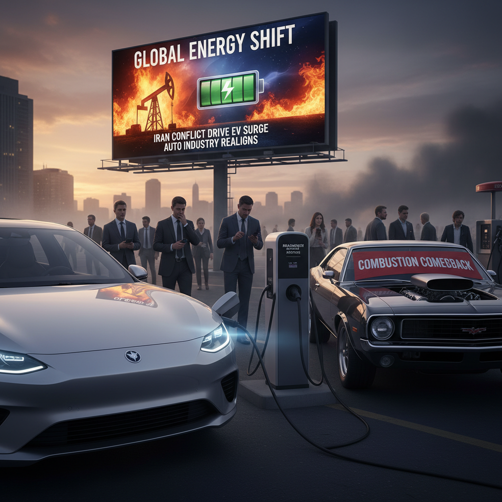 EV demand is getting a boost from the Iran war — just as auto giants pivot back to combustion engines — Traditional Cars | Jackson Kwok AI Auto