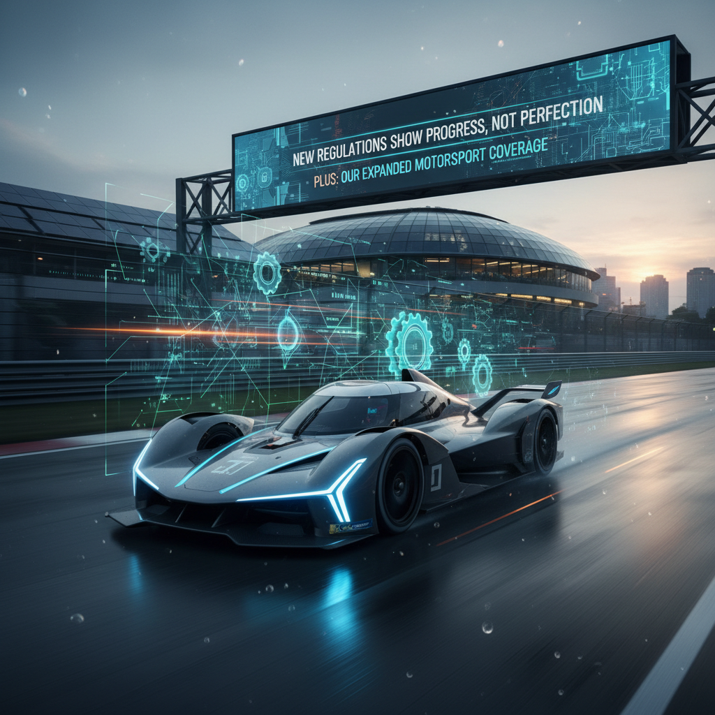 New regulations show progress, not perfection. Plus: Our expanded motorsport coverage — Motorsports | Jackson Kwok AI Auto