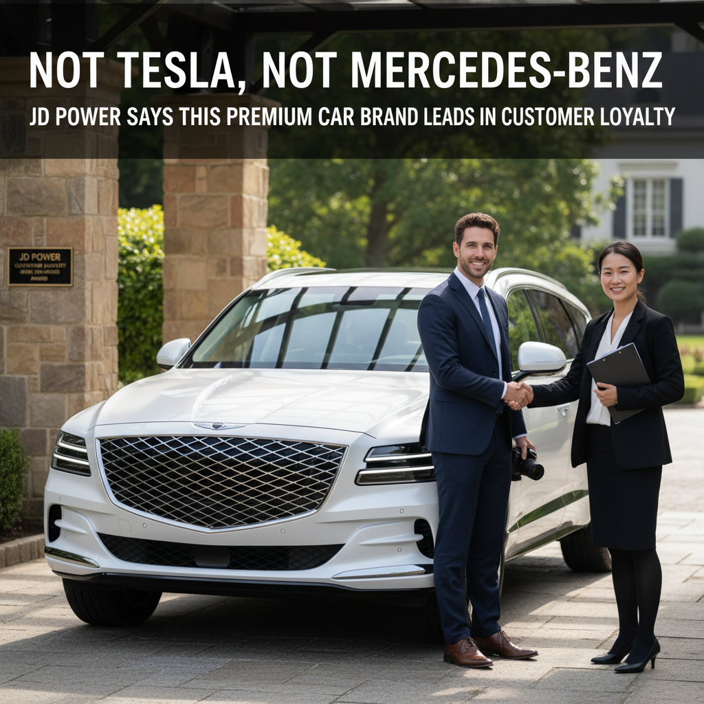 Not Tesla, Not Mercedes-Benz: JD Power Says This Premium Car Brand Leads In Customer Loyalty — Luxury Cars | Jackson Kwok AI Auto