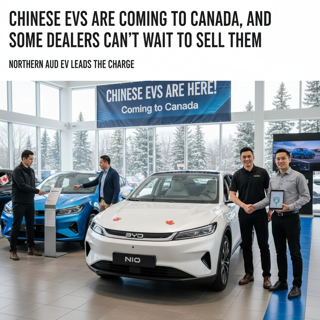 Chinese EVs are coming to Canada, and some dealers can't wait to sell them — EVs | Jackson Kwok AI Auto